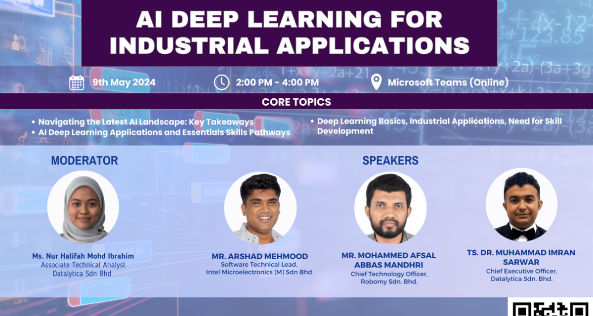 AI Deep Learning For Industrial Applications Poster